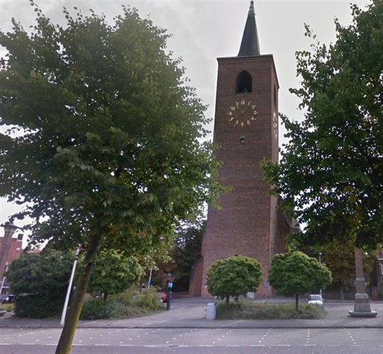 Petrus kerk Leiden, afbeelding: Google Street view