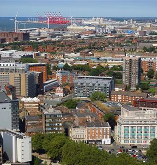 Liverpool, luchtfoto (Mike Bird)