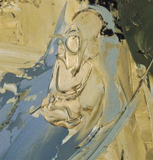 William Congdon, Nativity (1965), detail. ©William G. Congdon Foundation, Milaan, Italië. www.congdonfoundation.com