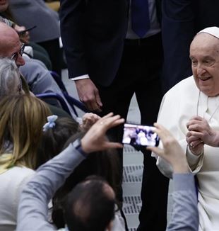 Paus Franciscus (©Ansa/Fabio Frustaci)