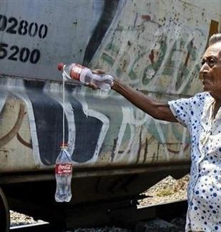 Leonila Vazquez, oprichtster van “Las Patronas”.