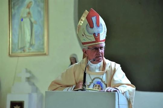 Mgr. Pero Sudar,emeritus hulpbisschop van Sarajevo