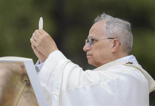 Paus Leo XIV (©Ansa/Vatican Media)