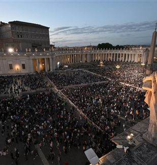 Sint-Pietersplein (©Ansa/Alessandro Di Meo)