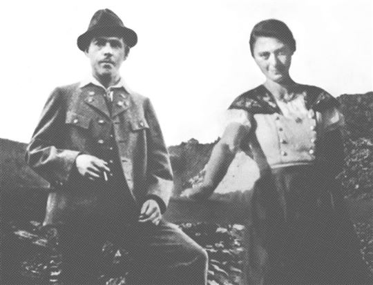 Franz en Franziska Jägerstätter (foto uit de tentoonstelling)