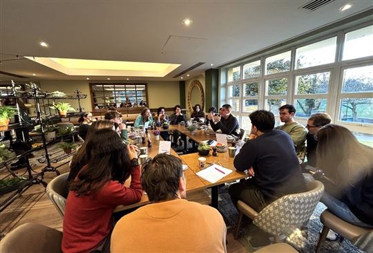 Een dialoog met de CLU-studenten