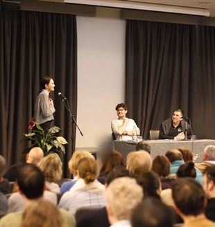 Momentopname tijdens de bijeenkomst (© Enrico Scambia)