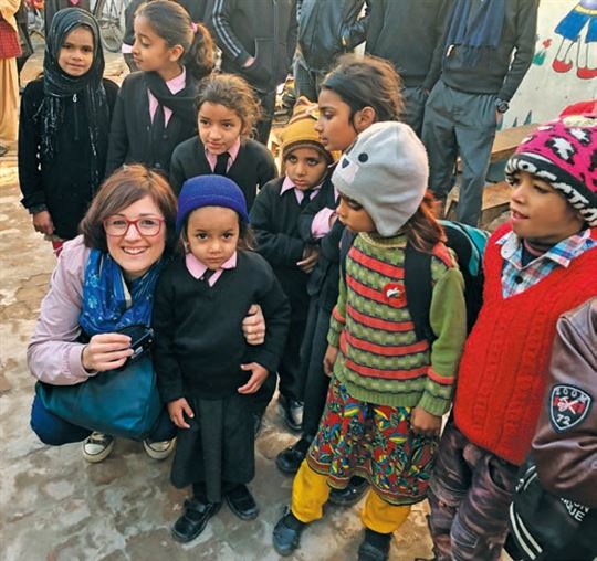 Marta Petrosillo in Pakistan