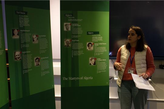 De tentoonstelling over de martelaren van Algerije (© Tommaso Squicciarini)