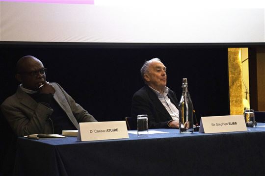 De paneldiscussie ‘Hope Where War Persists’ (© Tommaso Squicciarini)
