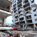 De verwoesting in Catia La Mar, in Venezuela, na de aardbeving (©Ansa/Epa/Ronald Pena R)