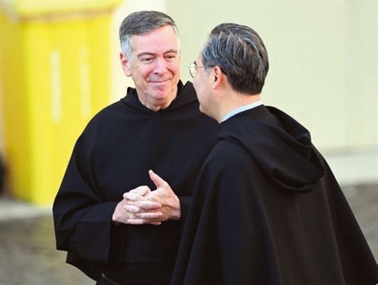 Pater Joseph Farrell, algemeen prior van de Order der Augustijnen. © Alessia Giuliani/Catholic Press Photo