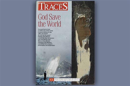 De omslag van het septembernummer 2001 van Traces